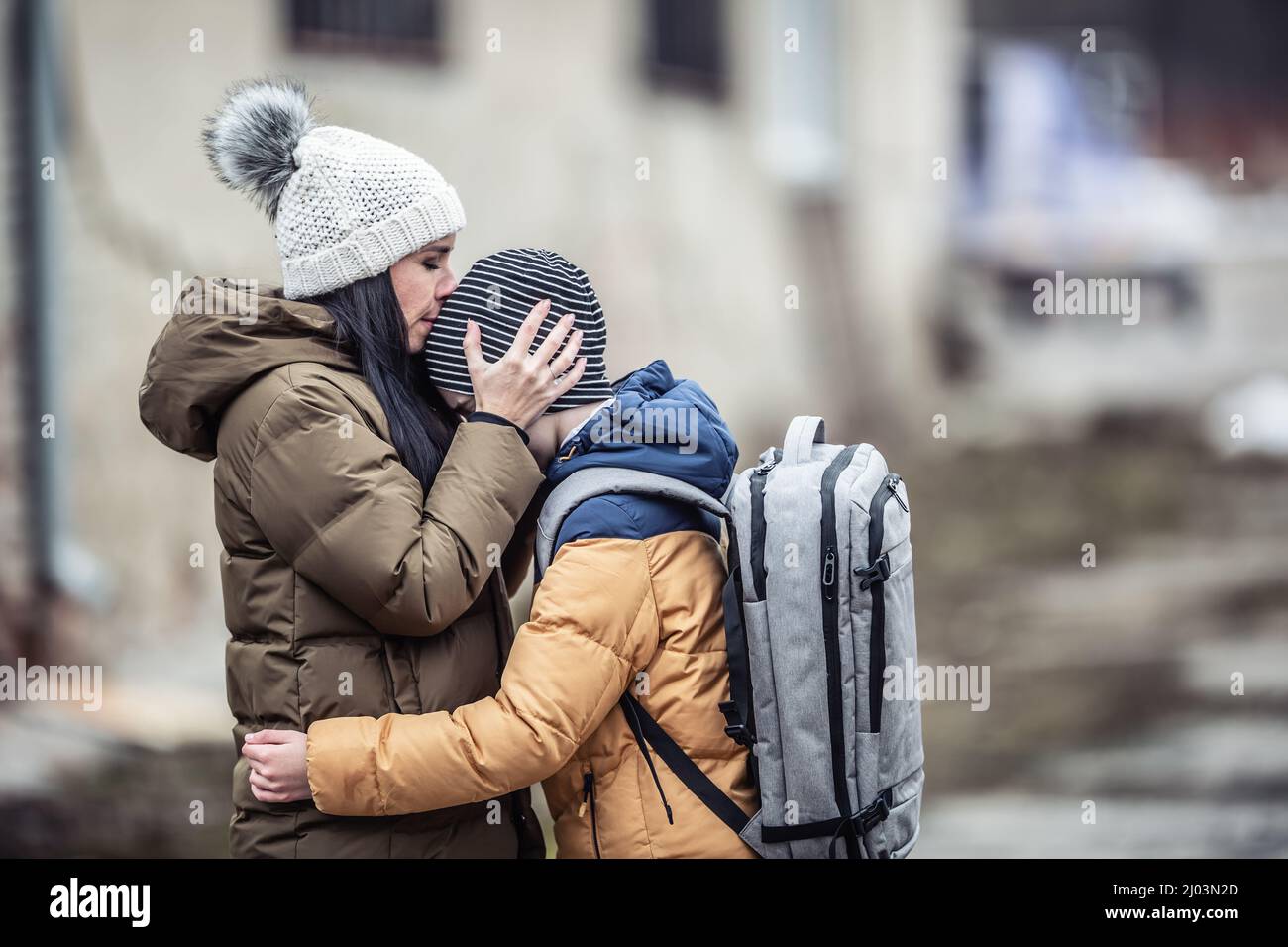 Evacuation of children poster hi-res stock photography and images - Alamy