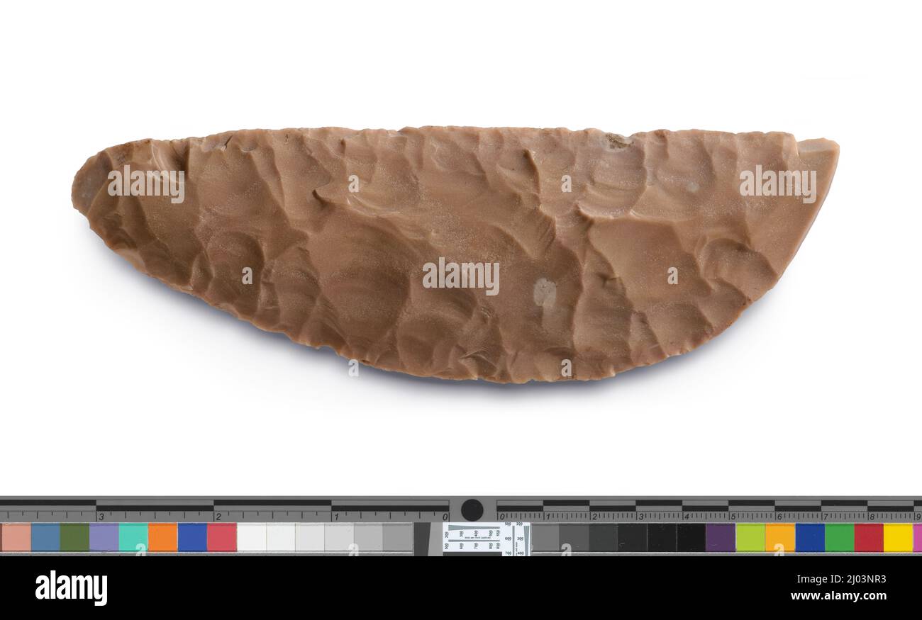 Knife. Egypt, 3600 3000 B.C.. Arms and Armor; knives. Flint Stock