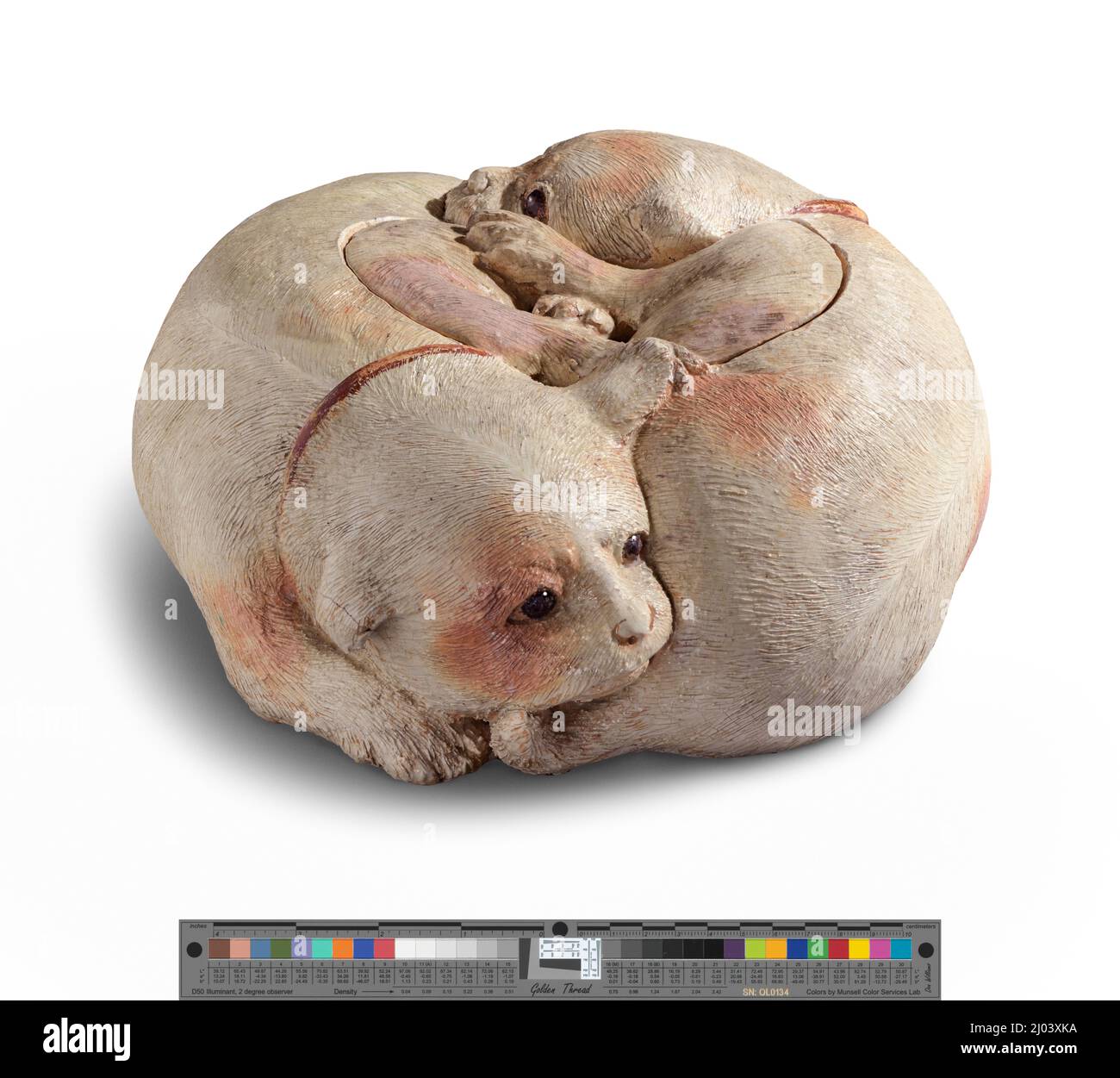 Hand-warmer in the Form of Two Puppies. Nin'ami Dōhachi (Japan, Kyoto,  1783-1855). Japan, circa 1830. Ceramics. Kyoto ware; glazed ceramic Stock  Photo - Alamy