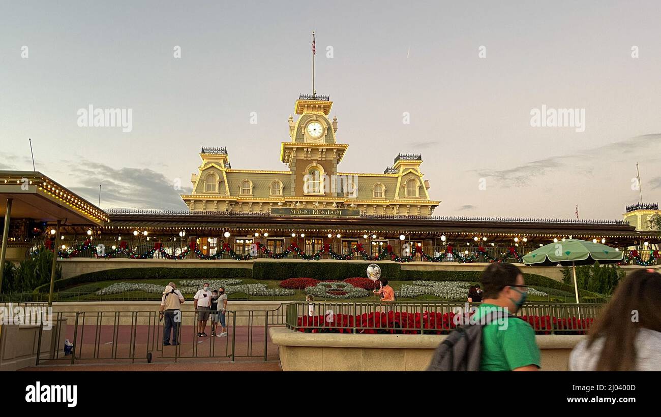 Disney Train Magic Kingdom, Walt Disney World Resort, Florida Stock Photo -  Alamy