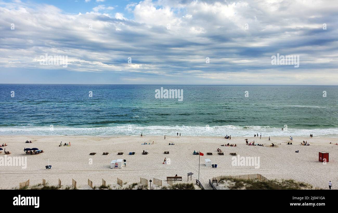 Gulf Shores, Alabama at Spring Break Stock Photo Alamy