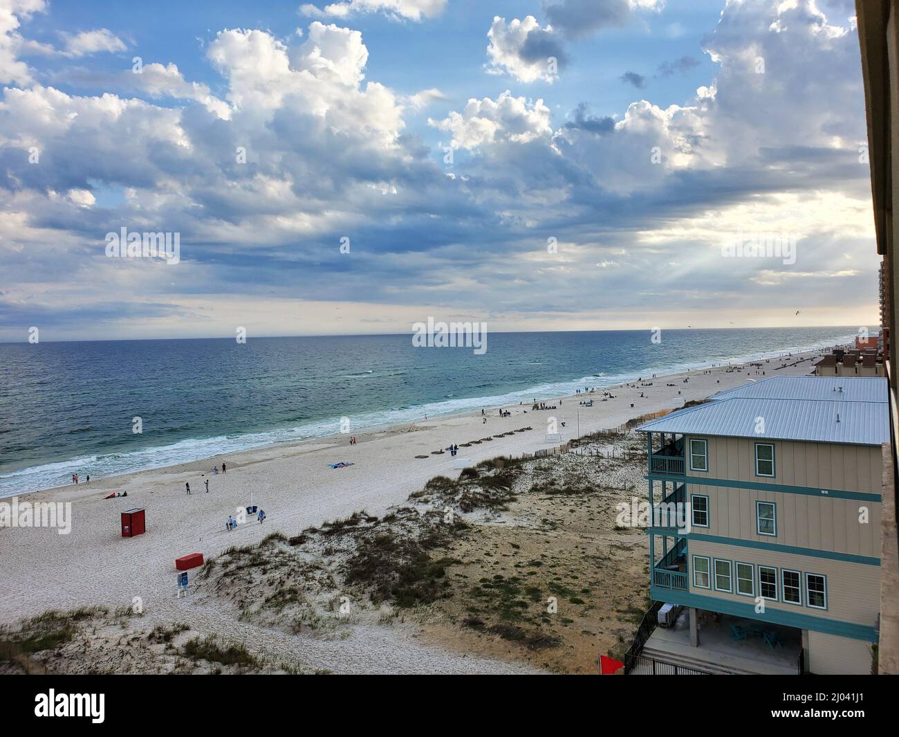 Gulf Shores, Alabama at Spring Break Stock Photo Alamy