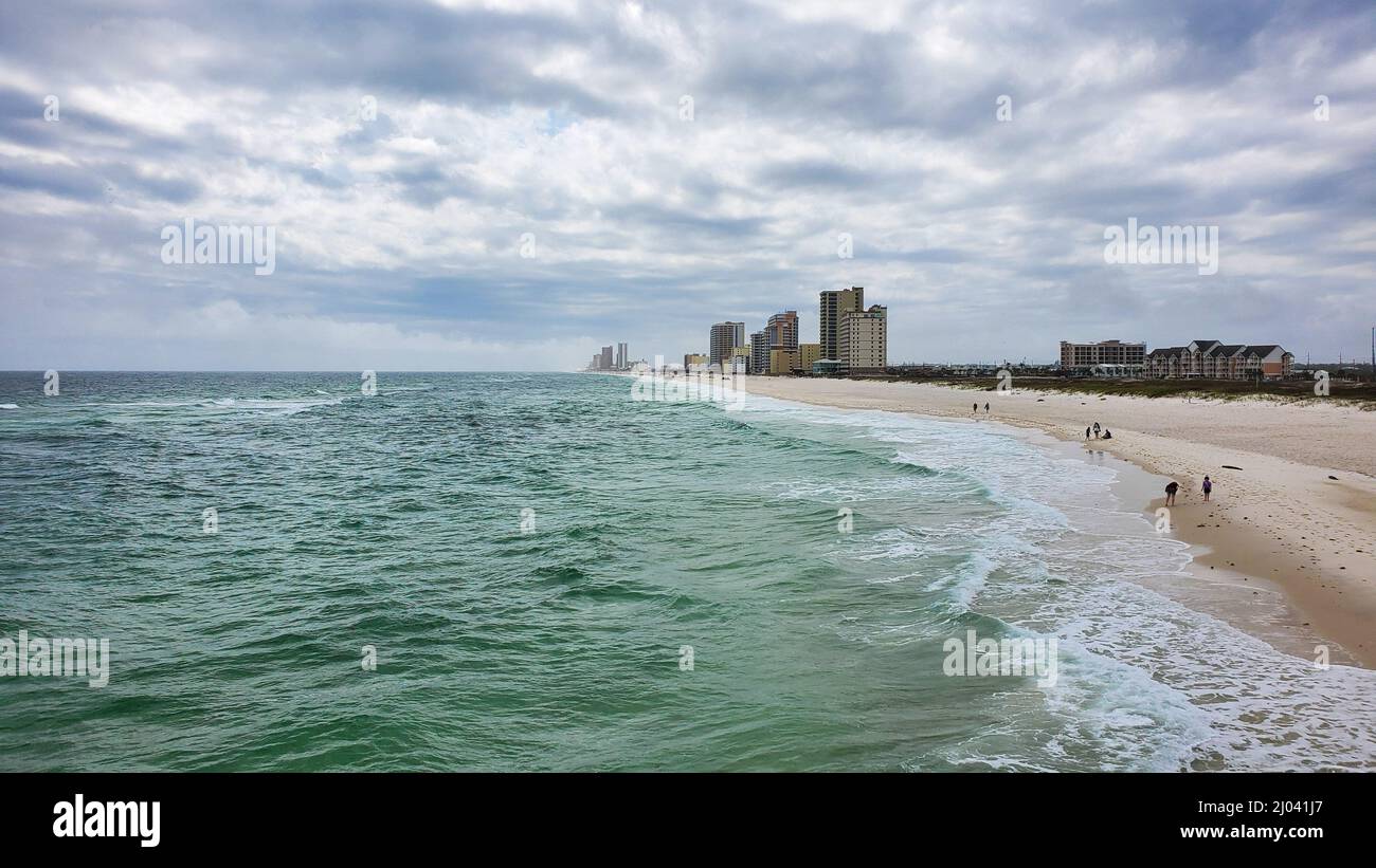 Gulf Shores, Alabama at Spring Break Stock Photo Alamy