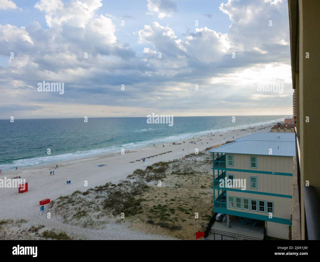 Gulf Shores, Alabama at Spring Break Stock Photo Alamy
