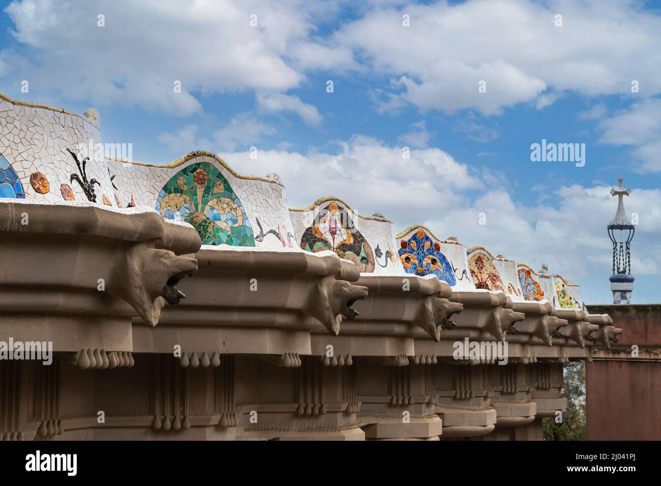 park-guell-wall-wall-along-park-guell-in-barcelona-spain-it-is-a