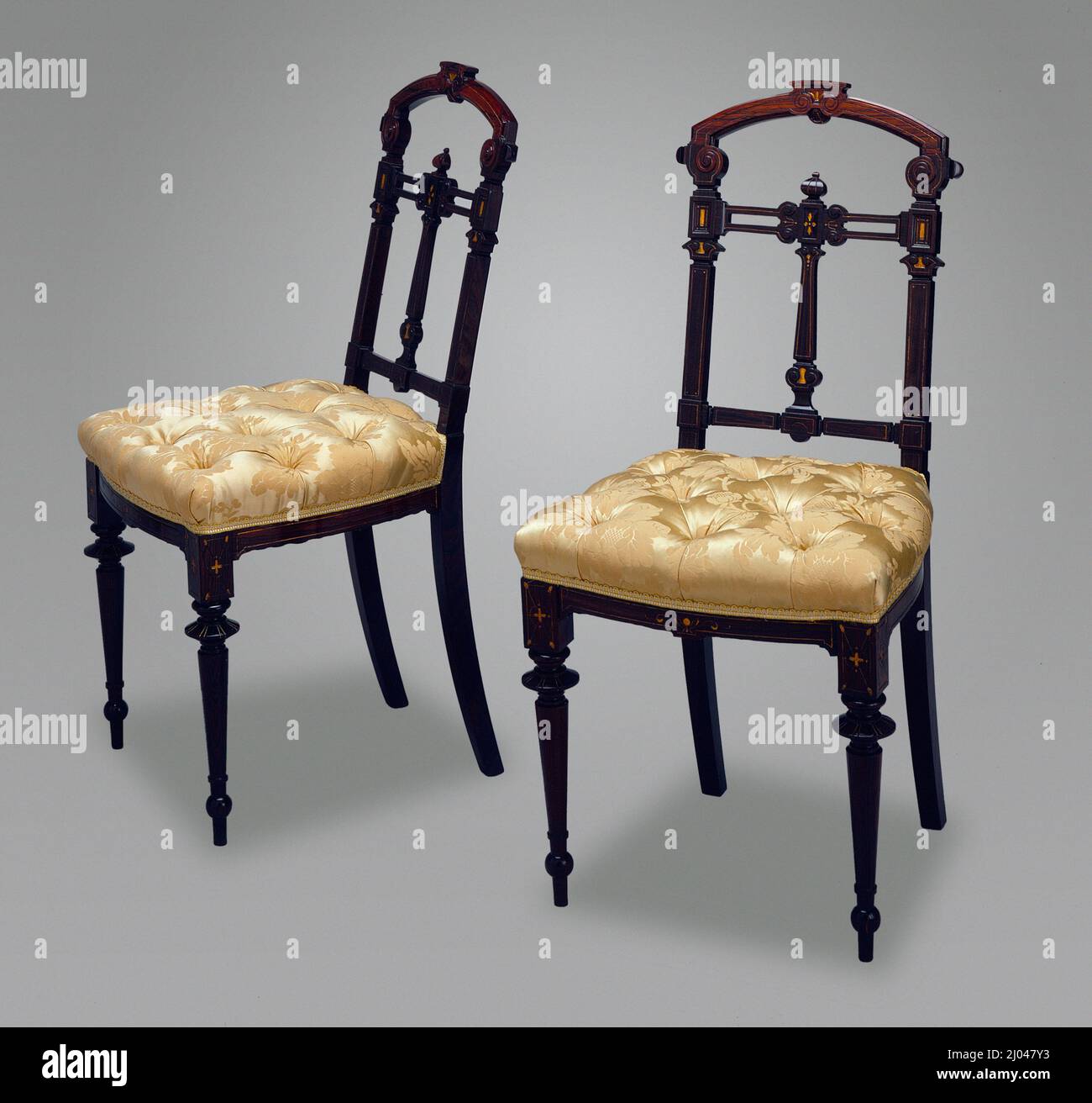 Pair side chairs hi-res stock photography and images - Alamy