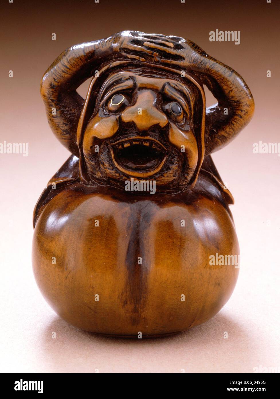 Roly-Poly Daruma. Hidari Issan (Japan, active late 18th-early 19th ...