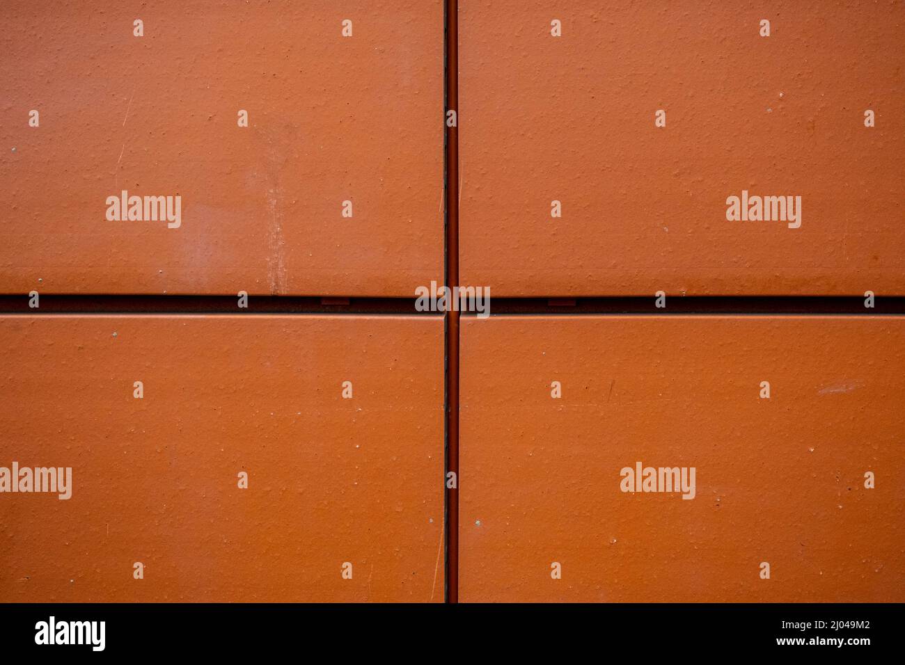 Epsom Surrey London UK, March16 2022, Red Ceramic Stone Wall Tile