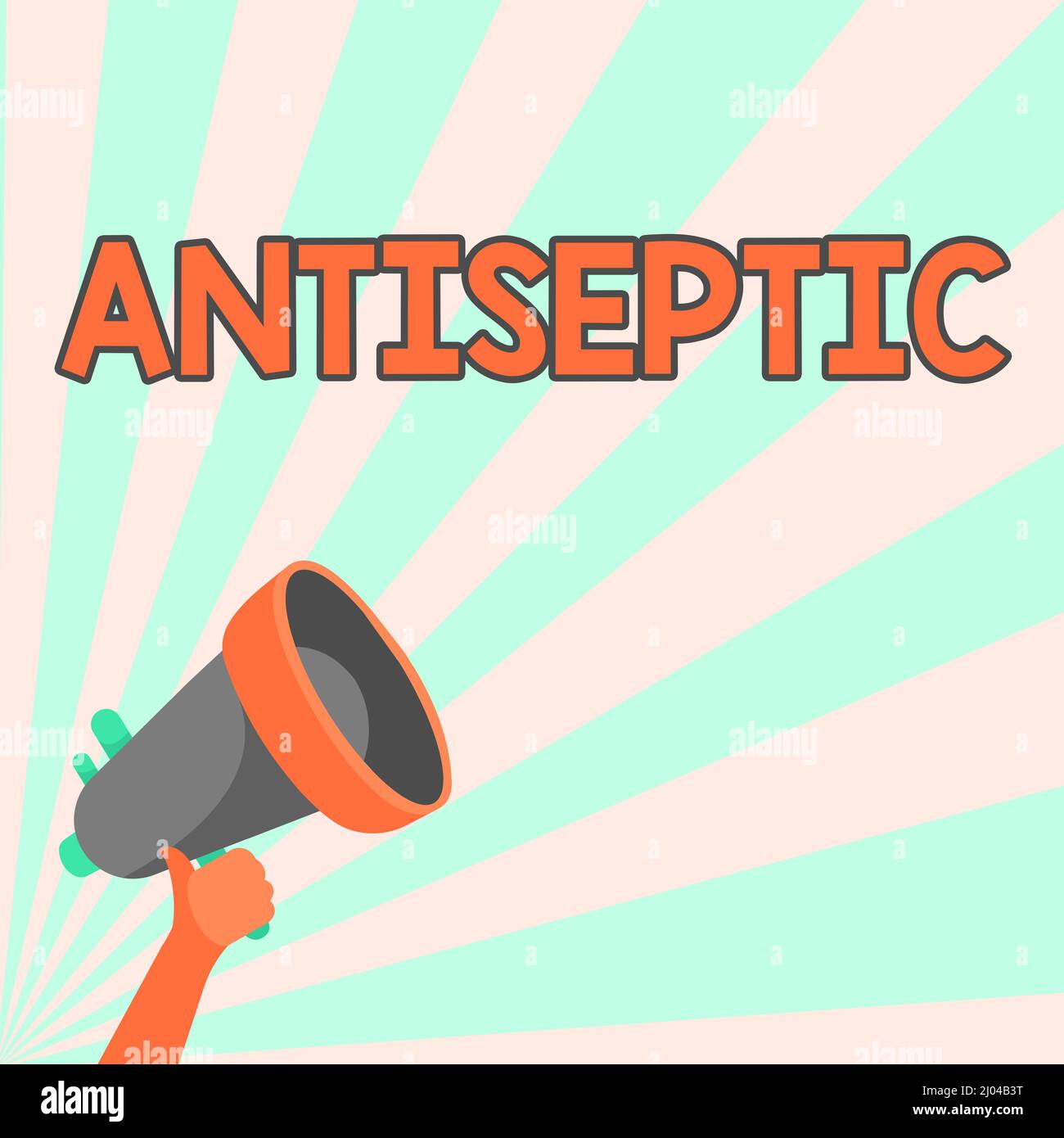 Inspiration showing sign Antiseptic. Concept meaning antimicrobial ...