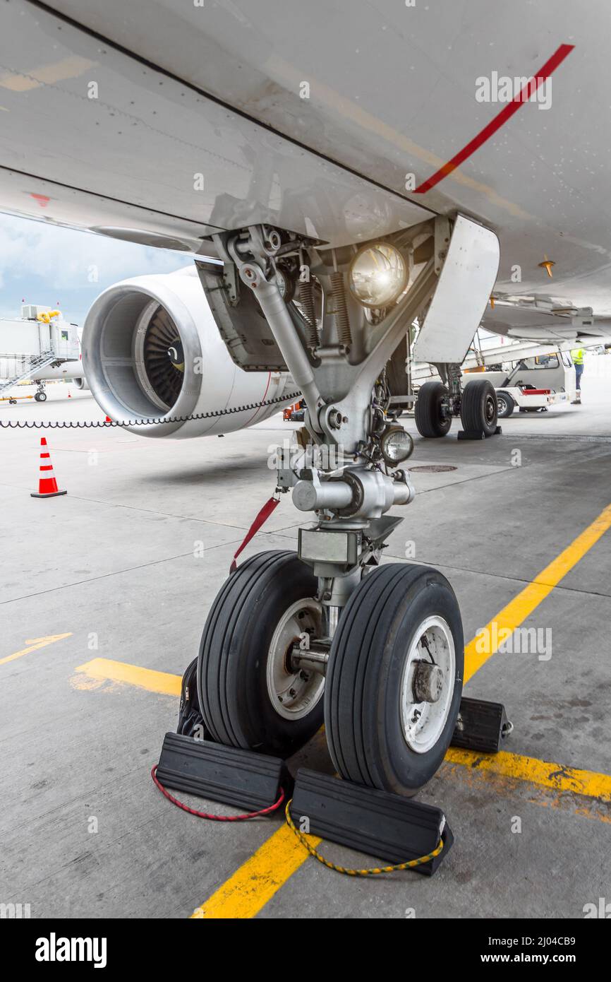 Front landing gear hires stock photography and images Alamy
