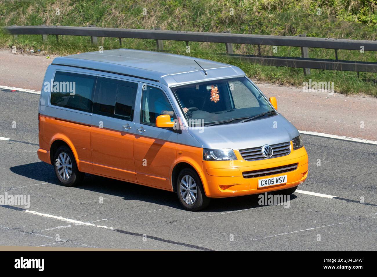 Orange vw transporter hot sale