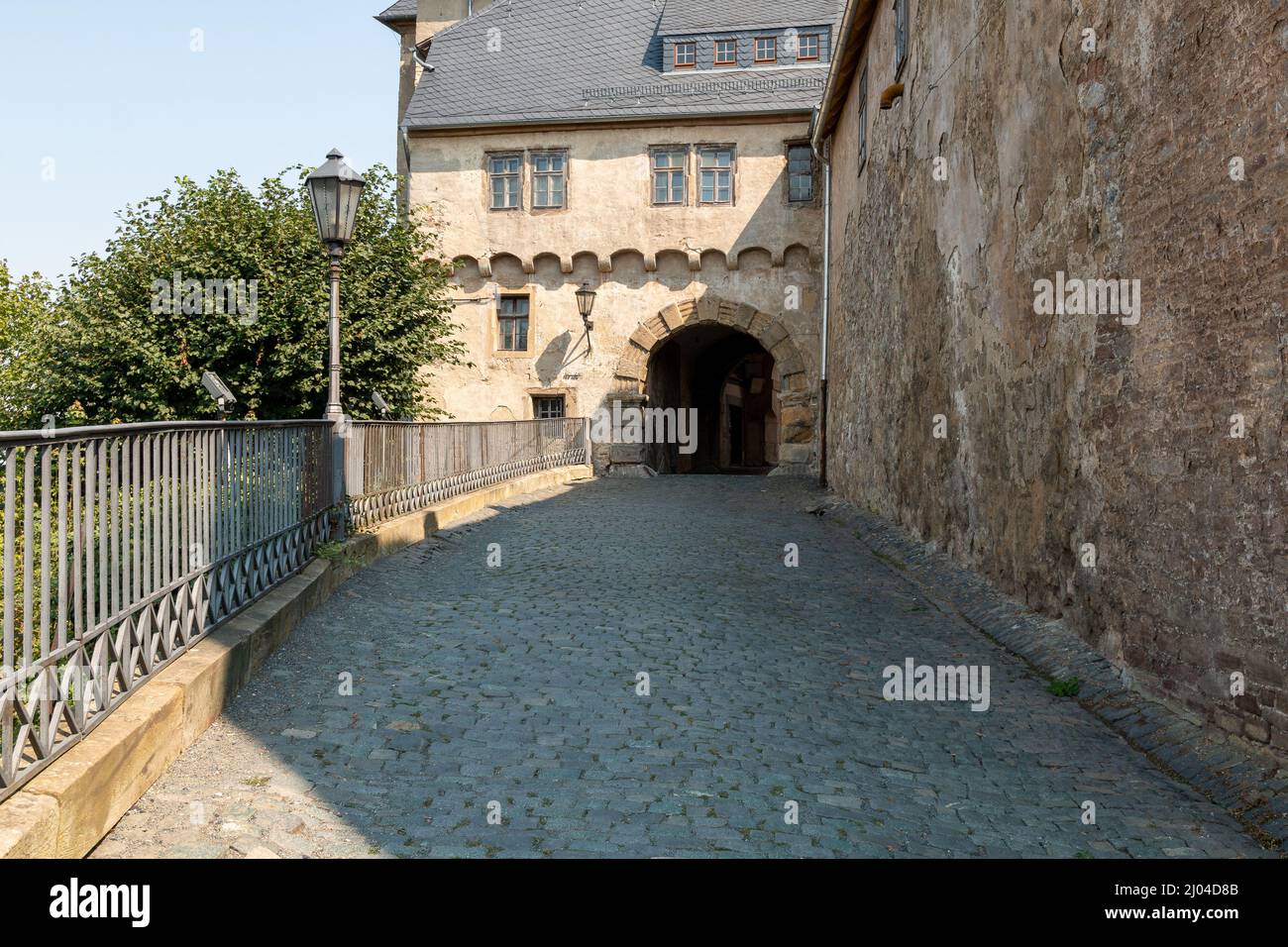 Old brick fortress courtyard hi-res stock photography and images - Alamy