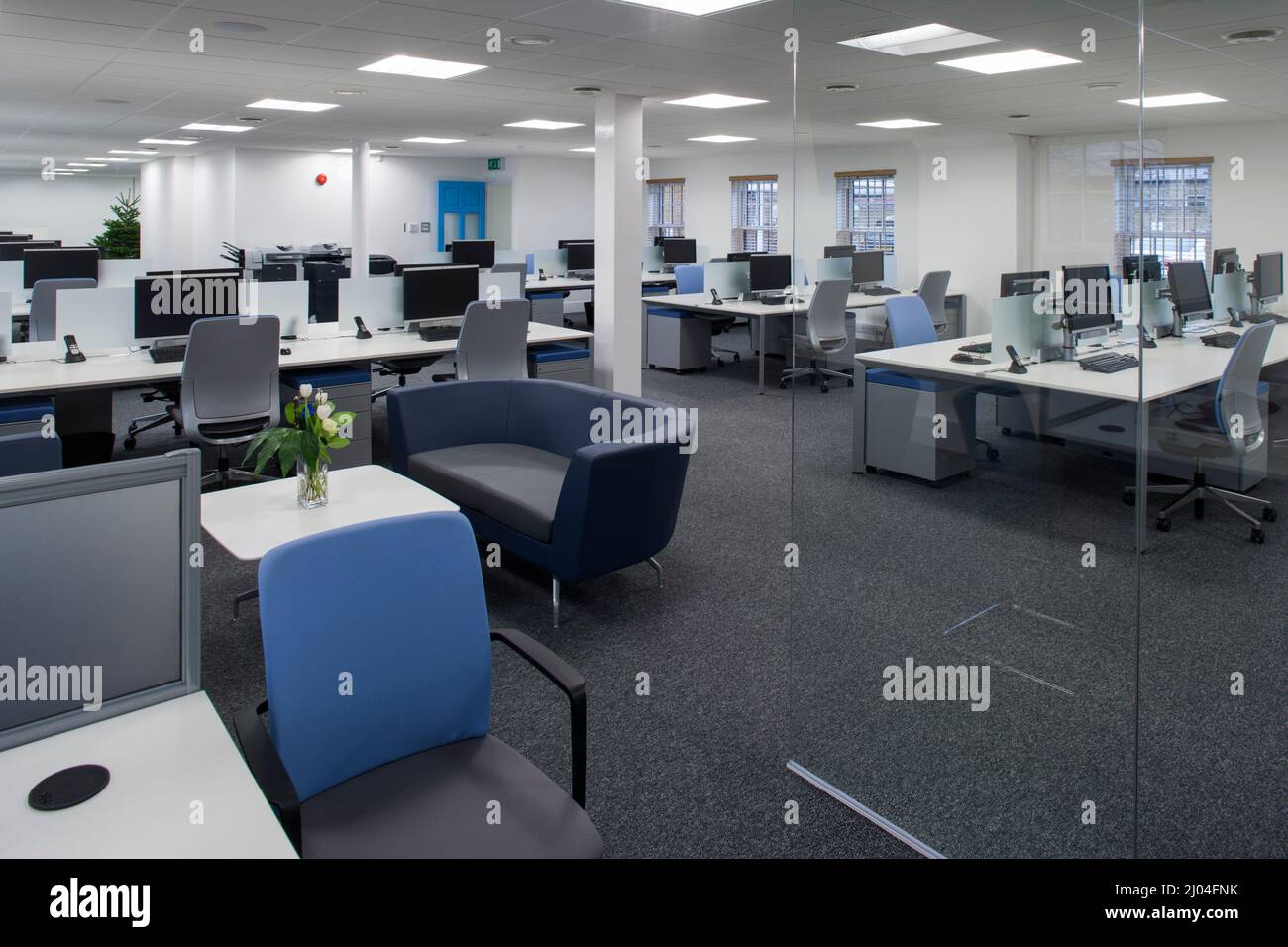 Office Interior. workspace Stock Photo
