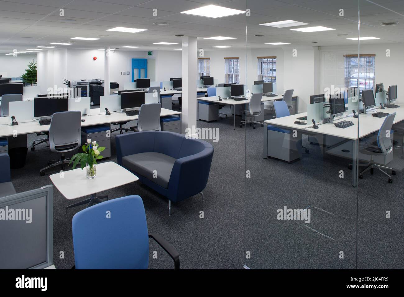 Office Interior. workspace Stock Photo - Alamy