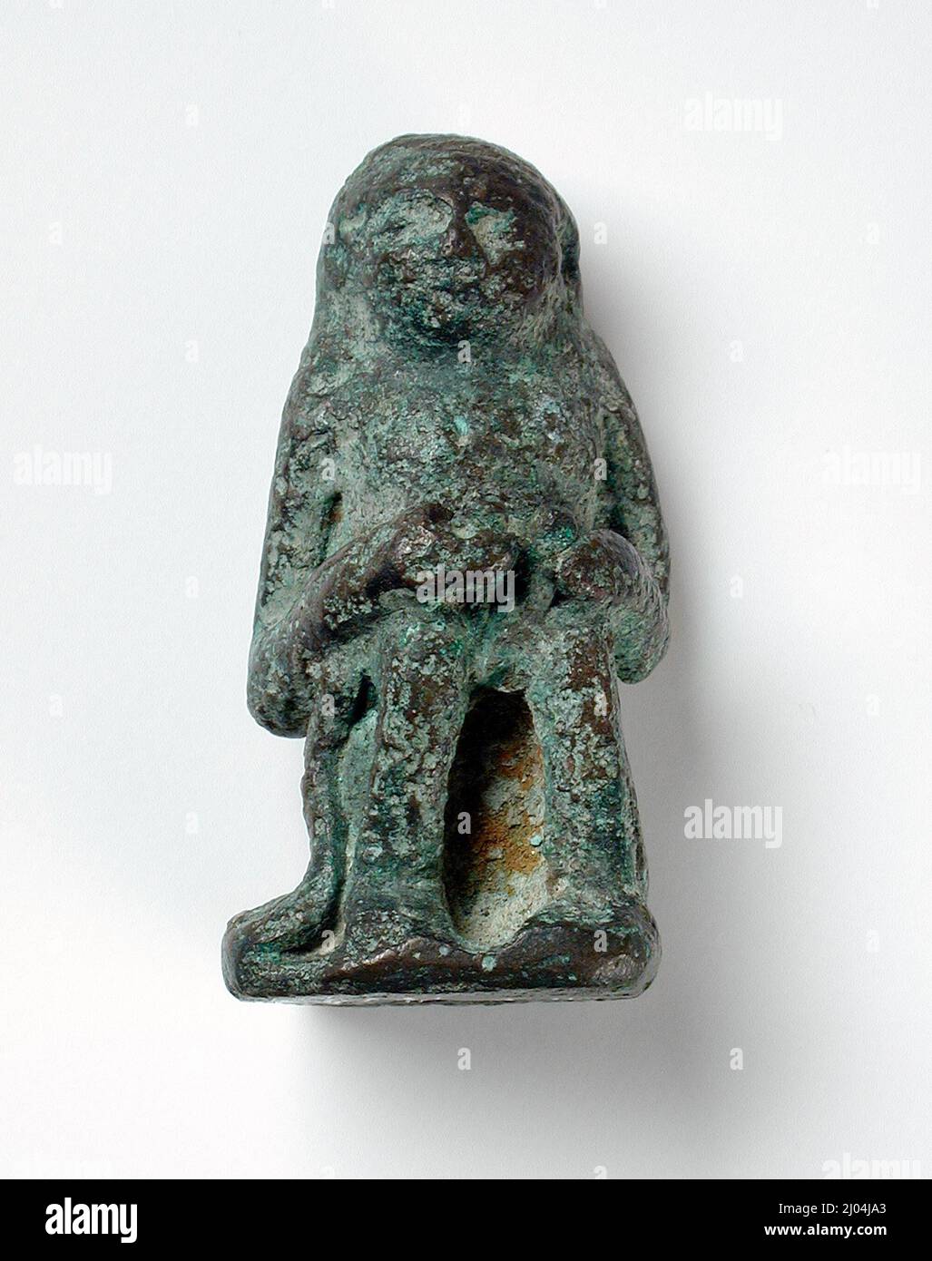 Seated Woman Figure. Egypt, Late Period - Roman Period (711 BCE - 300 ...