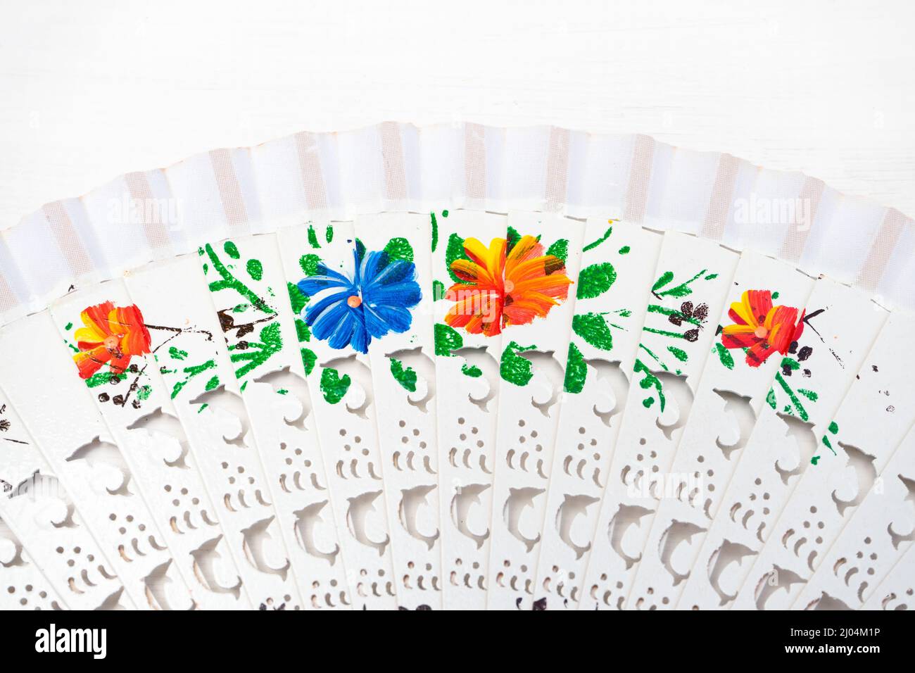 Mexican hand fan Stock Photo - Alamy
