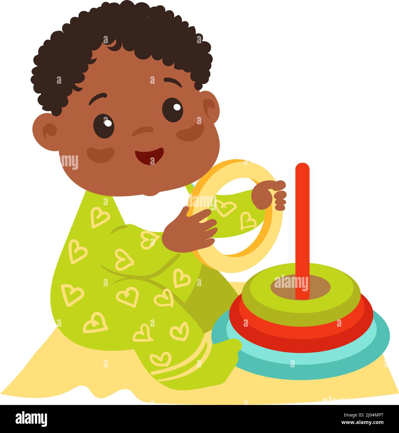 The black baby cartoon hi-res stock photography and images - Alamy
