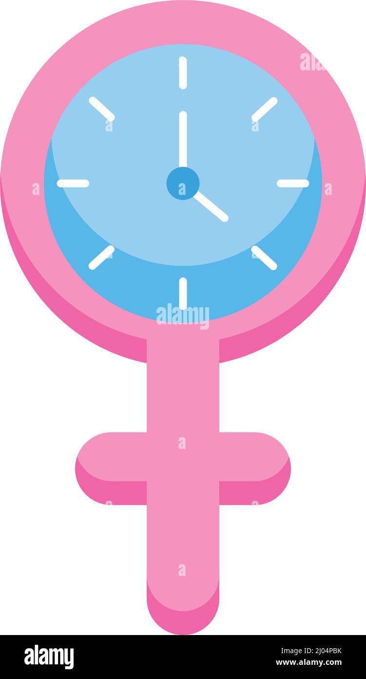 watch in female gender icon Stock Vector Image & Art - Alamy