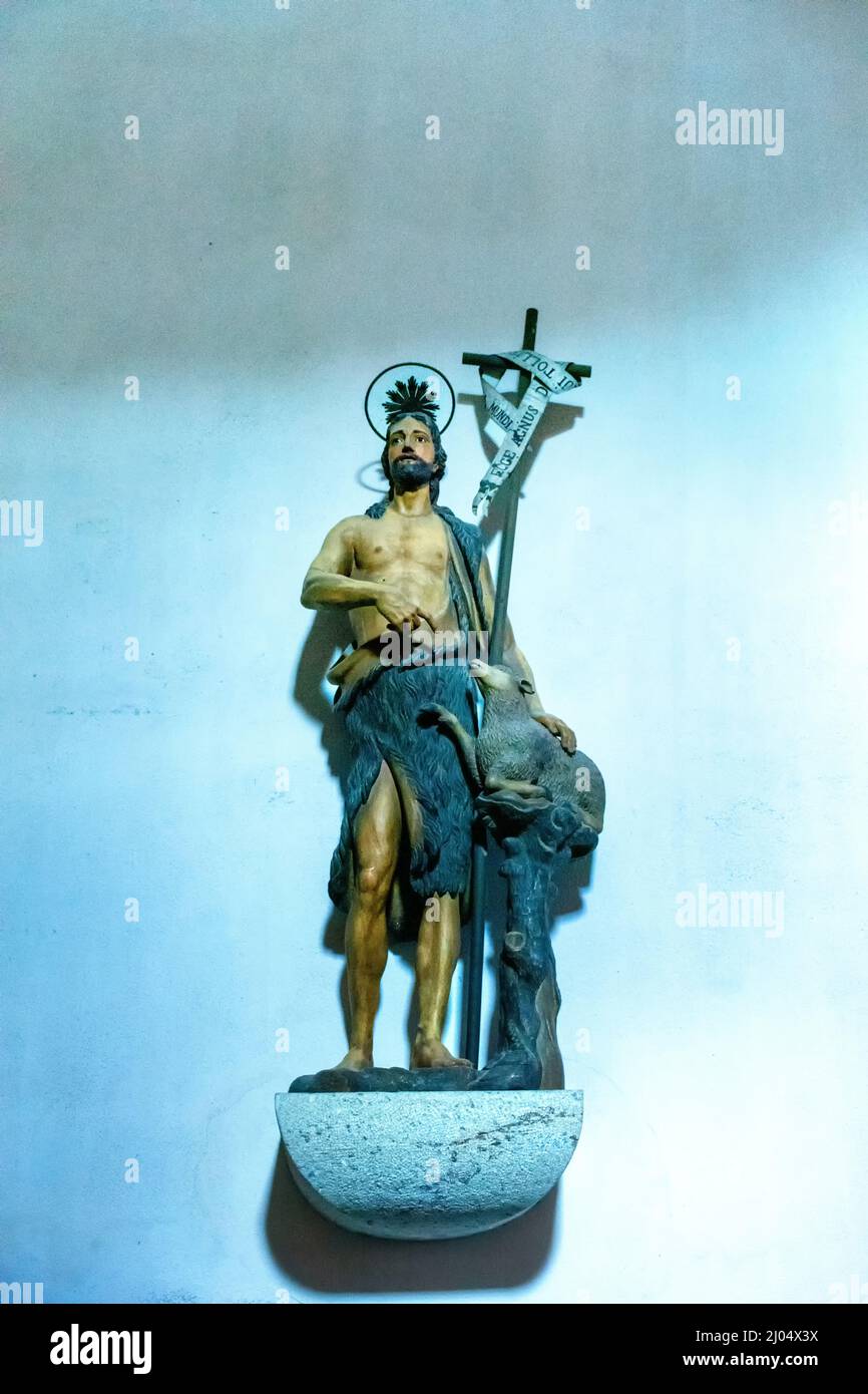 Cristo, Catedral de Mondoñedo, Lugo, Galicia, España Stock Photo