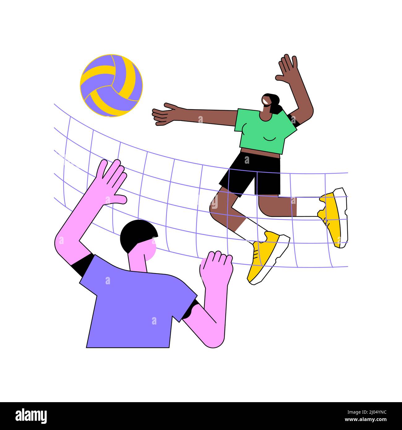 college francais longueuil volleyball clipart