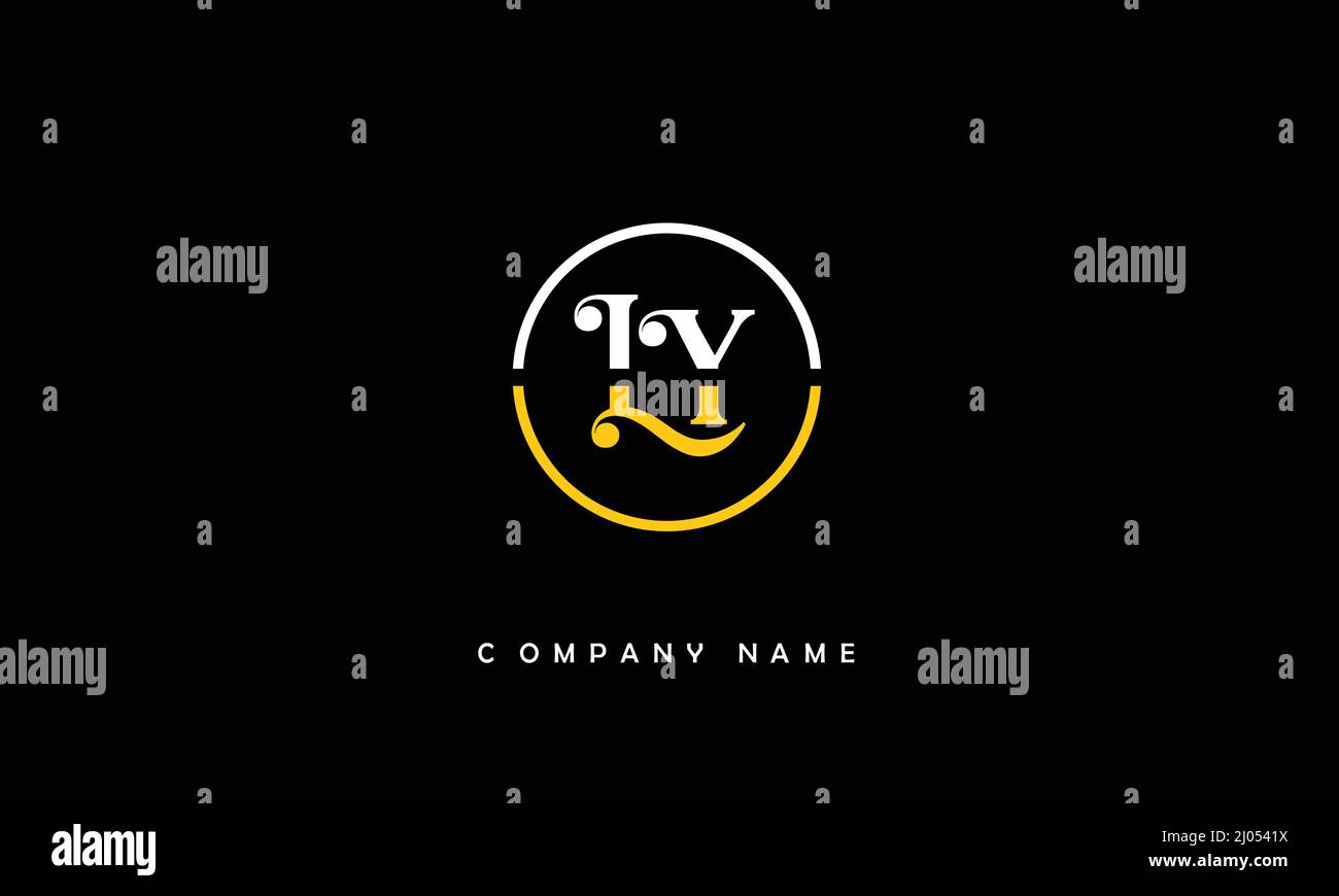 YL or ly alphabets letters logo monogram Stock Vector