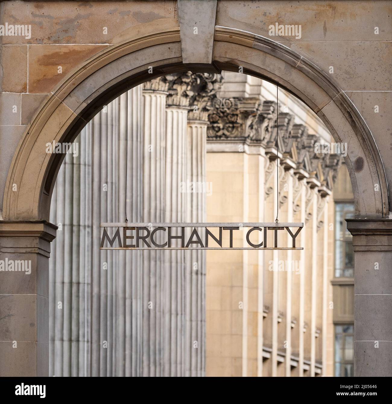 Merchant City Glasgow, Scotland, UK Stock Photo