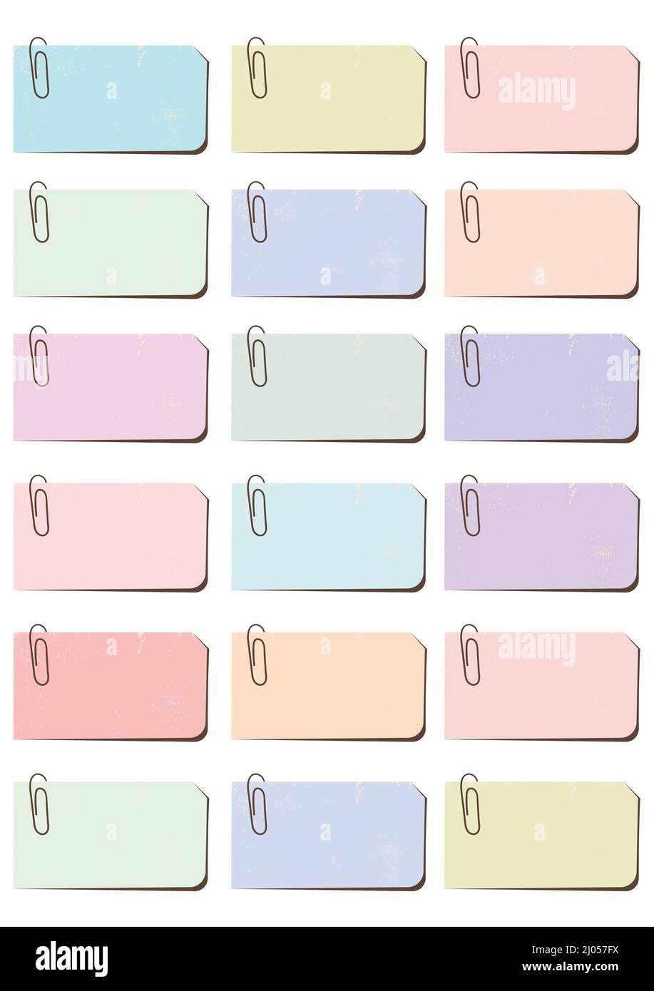 Sticky notes. Digital stickers for digital planner. Bullet journal