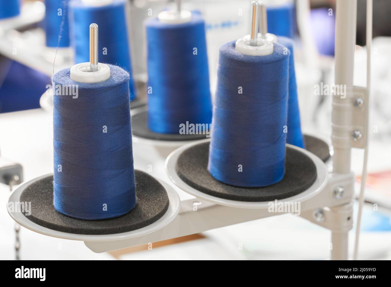 Cone threads textile factory hi-res stock photography and images - Alamy