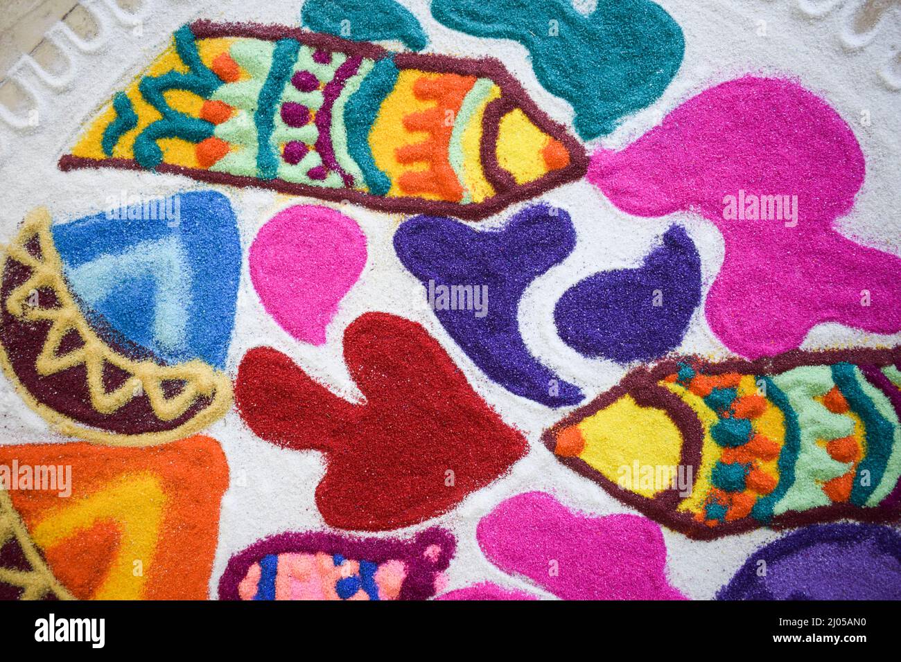 How to Make Rangoli Colours at Home