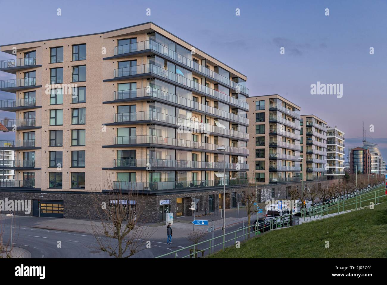 Modern residential building bremen hi-res stock photography and images ...