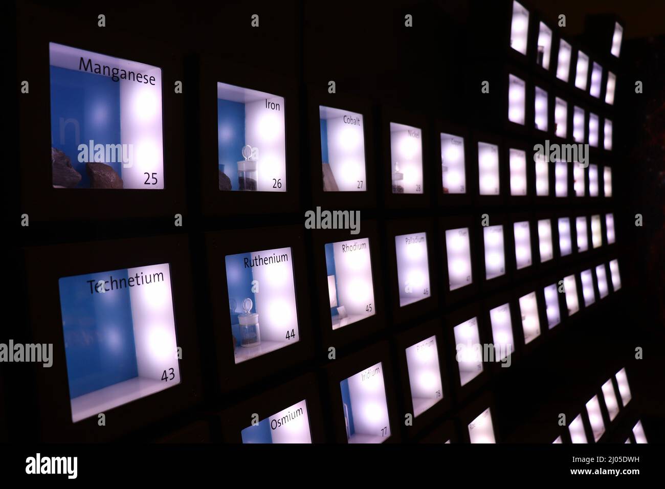 Periodic table of chemicals Stock Photo Alamy