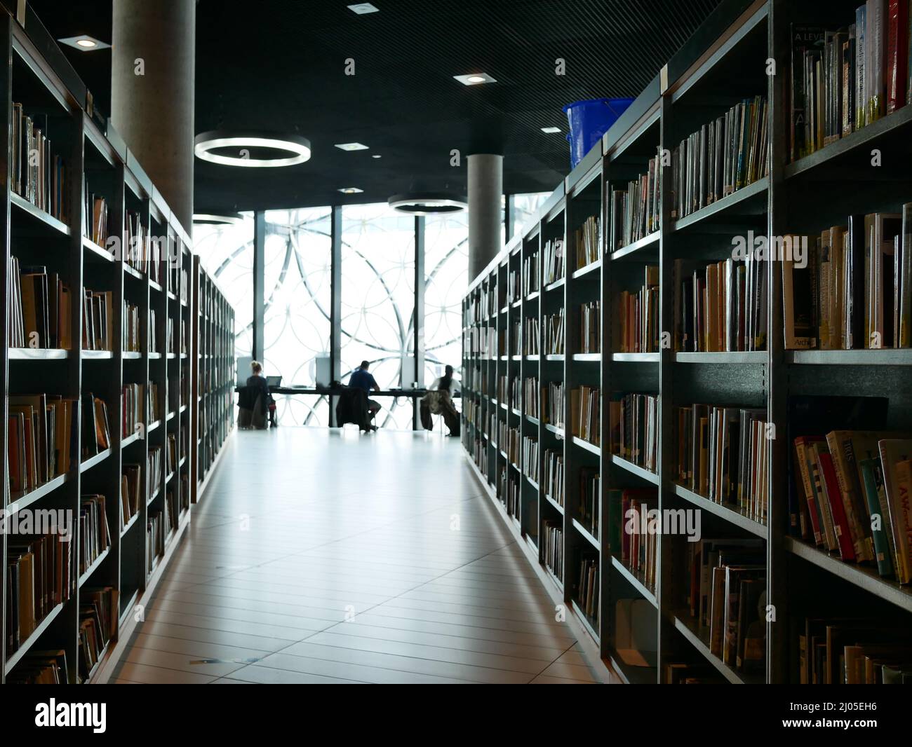 Birmingham Library interior. Birmingham UK Stock Photo