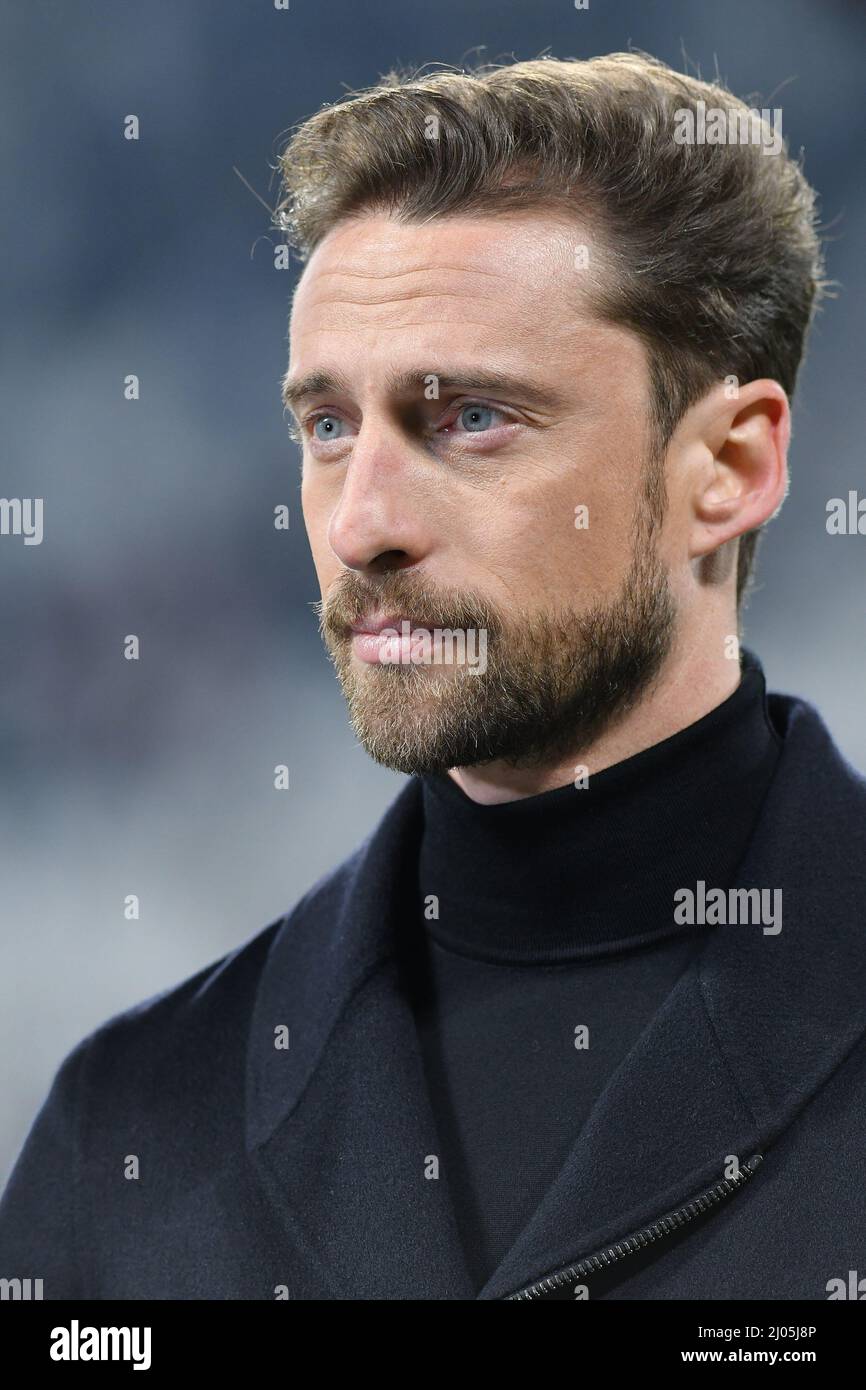 Claudio Marchisio of Amazon during the UEFA Champions League 2021/22 Round  of Sixteen Second Leg match between Juventus FC and Villareal CF at Allianz  Stadium on March 16, 2022 in Turin, Italy