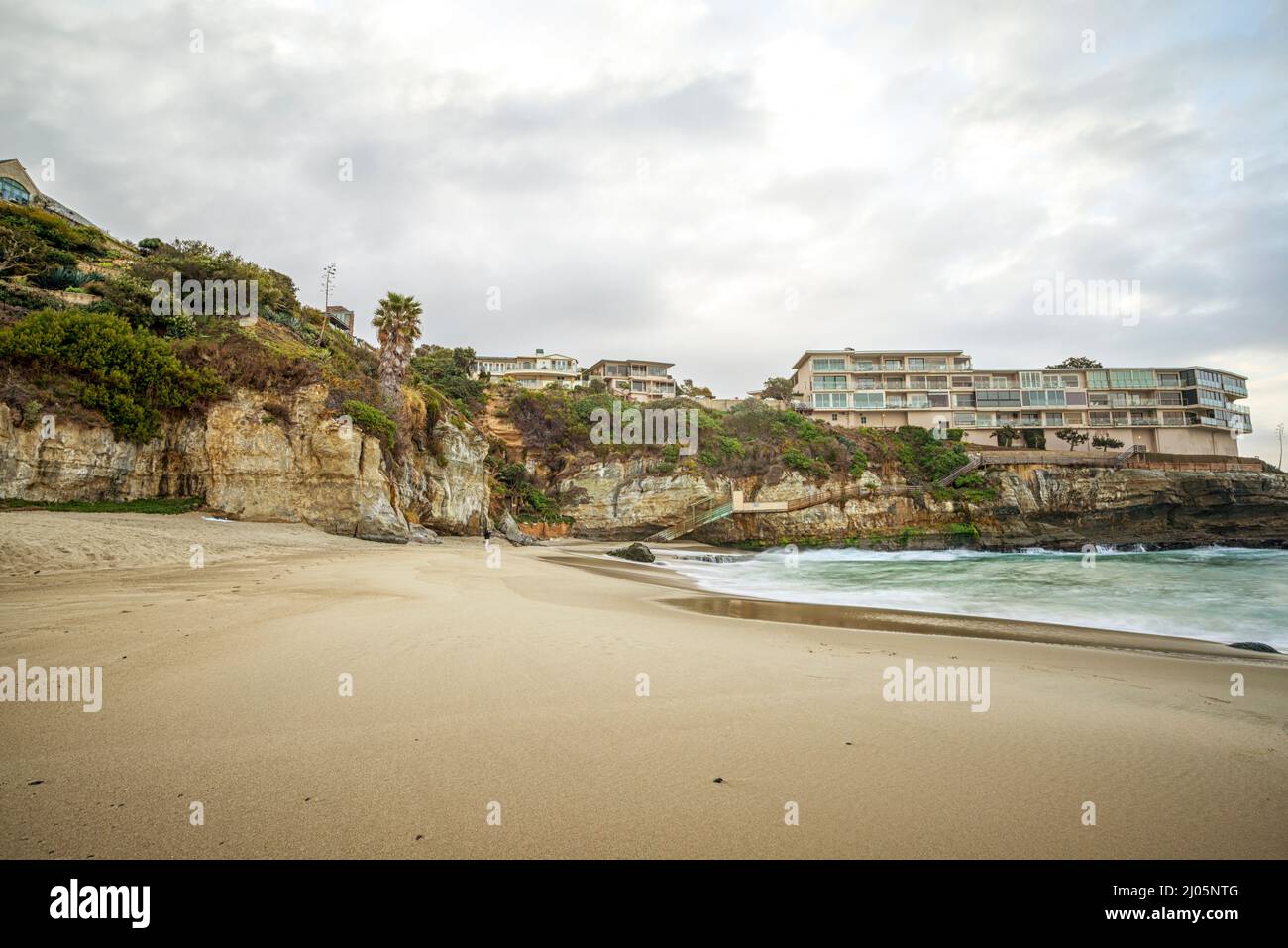 Table Rock Beach on a March morning. Laguna Beach, California, USA