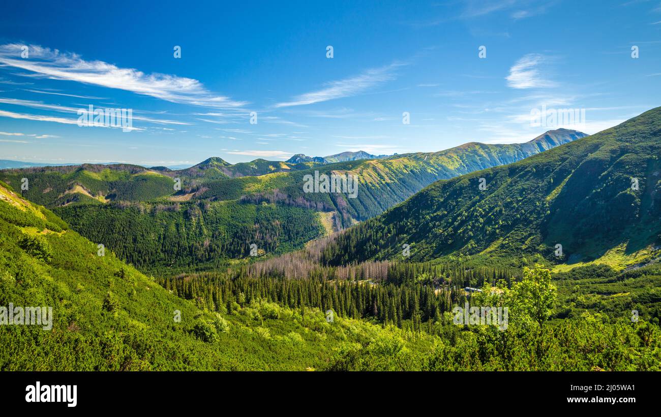 Liesek Rohace Mountain landscape in Rohace area of the Tatra National Park, Slovakia ...
