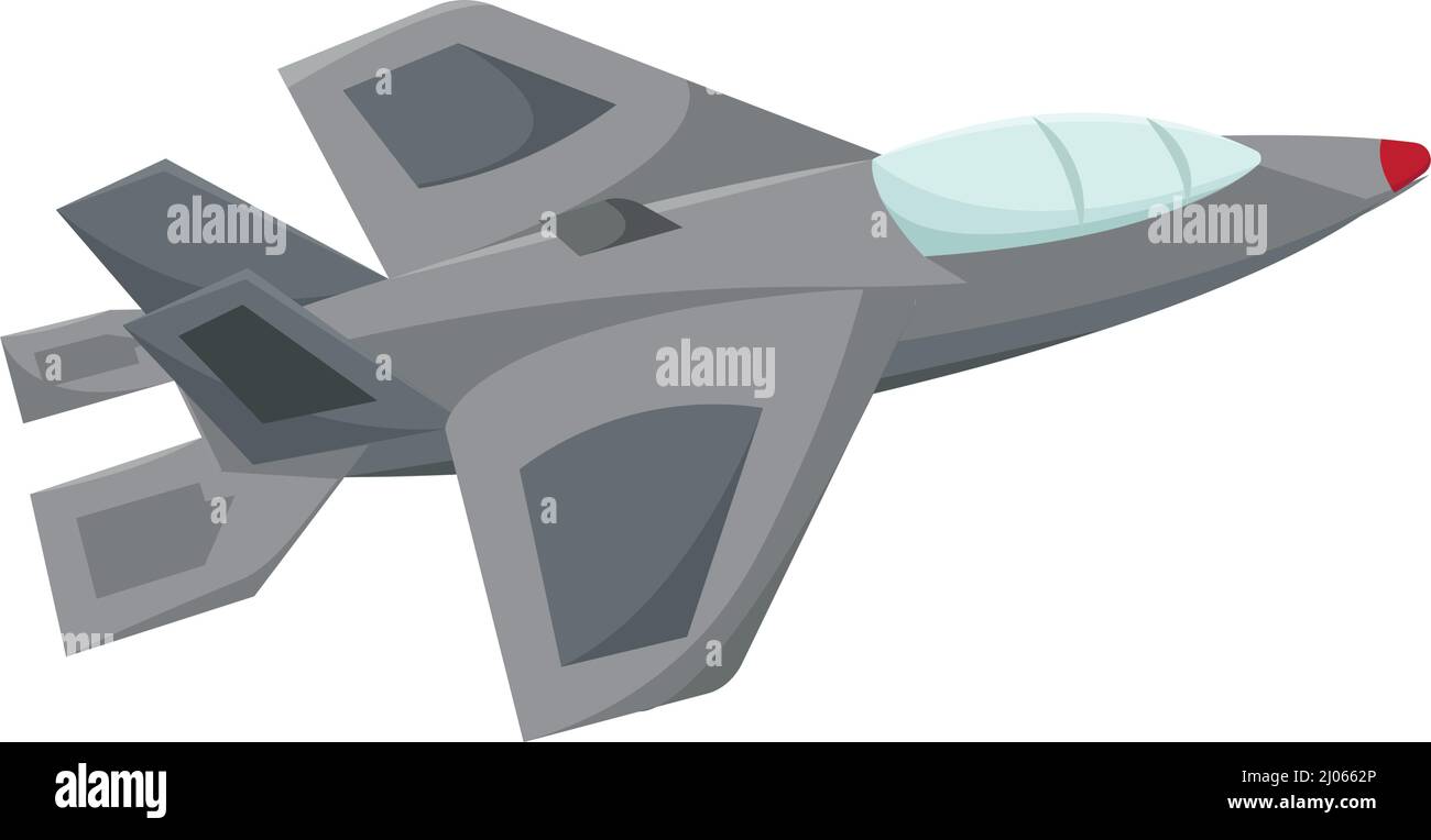 Isolated military airplane icon flat design Vector Stock Vector Image ...
