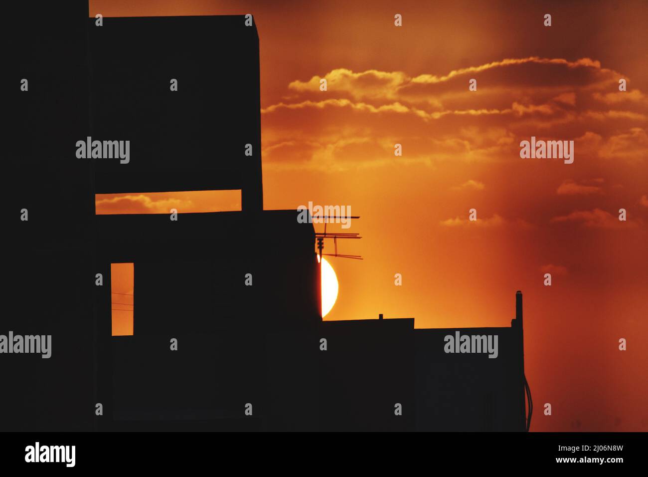 Beauty of sun rising, sun set Stock Photo - Alamy