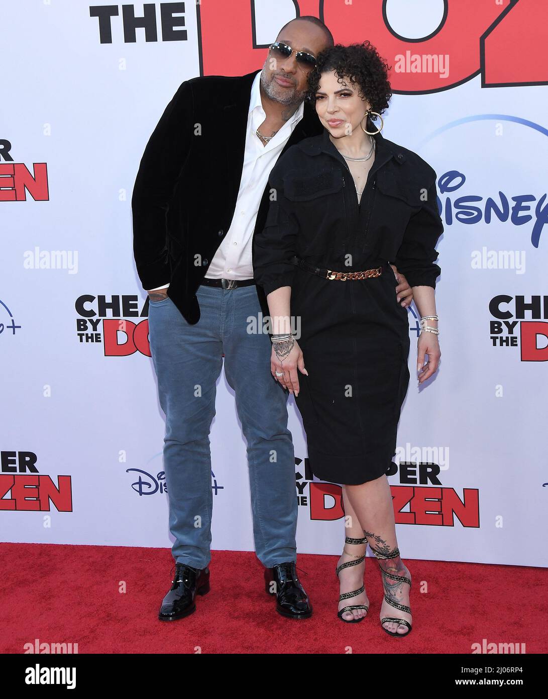 Los Angeles, USA. 16th Mar, 2022. (L-R) Kenya Barris and Wife Dr