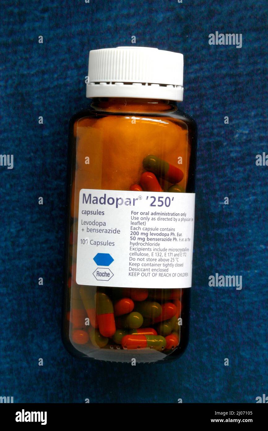 Madopar 250 Capsules Stock Photo Alamy Madopar 250 Capsules Stock Photo Alamy