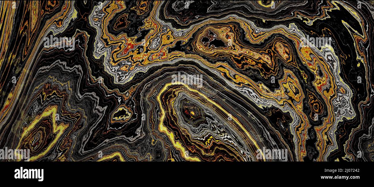 Elegant And Luxurious Unique Pattern Marble Veins Grey Colors Abstract Texture Used As Texture Material Stock Photo