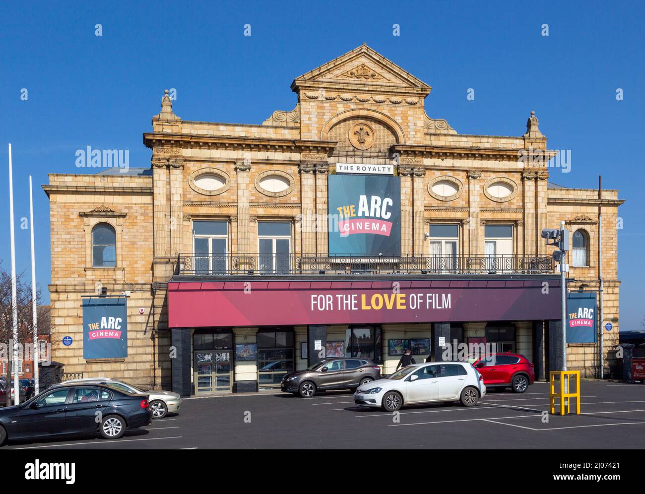 The Royalty building built 1875 currently the Arc cinema, Great