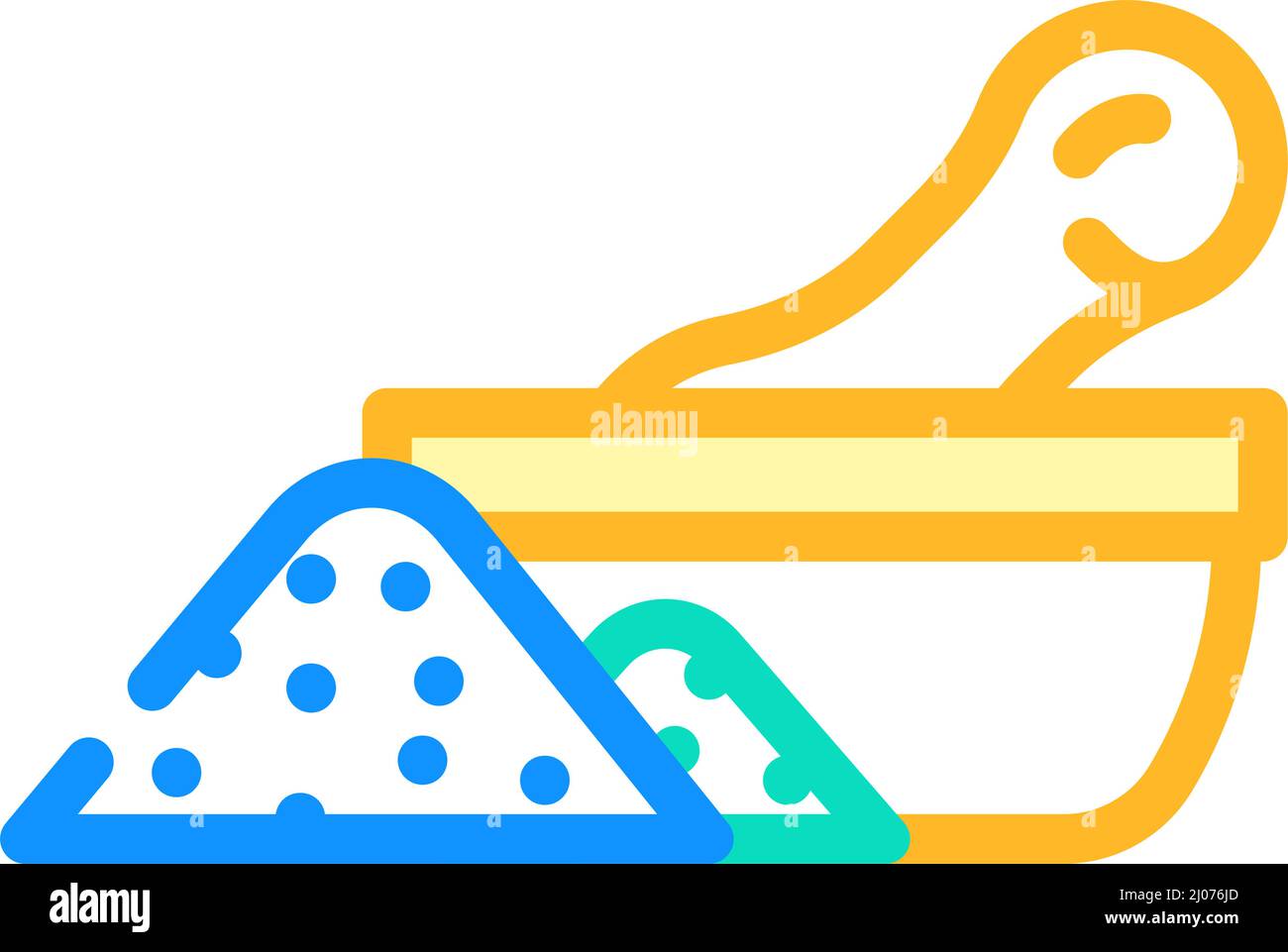 ethnoscience chinese medicine color icon vector illustration Stock Vector