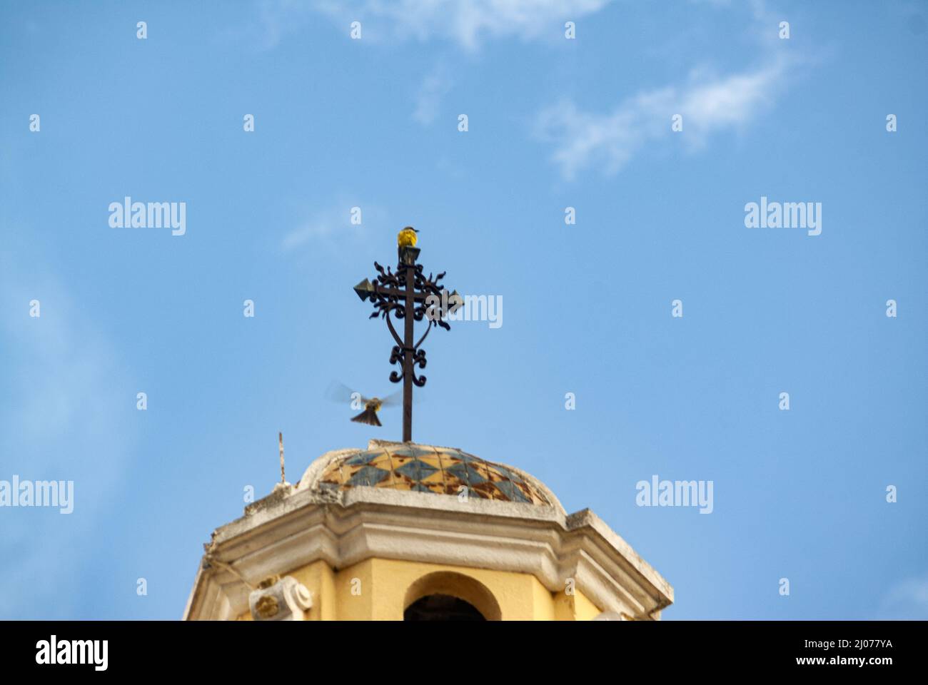 Arch of the Convent of Santa Catalina began its construction in 1693 ...