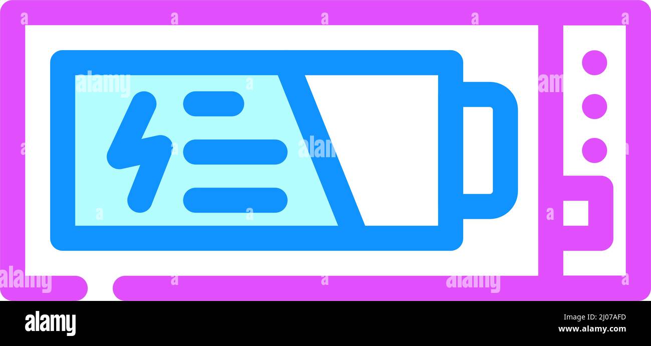 uninterruptible power supply color icon vector illustration Stock Vector