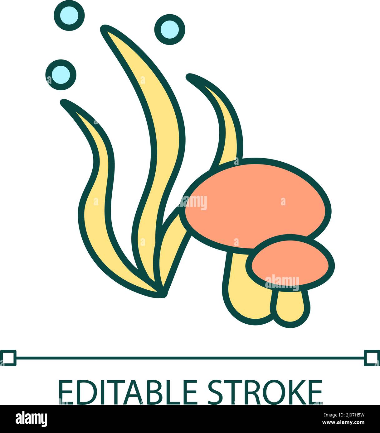 Algae fungus Stock Vector Images - Alamy