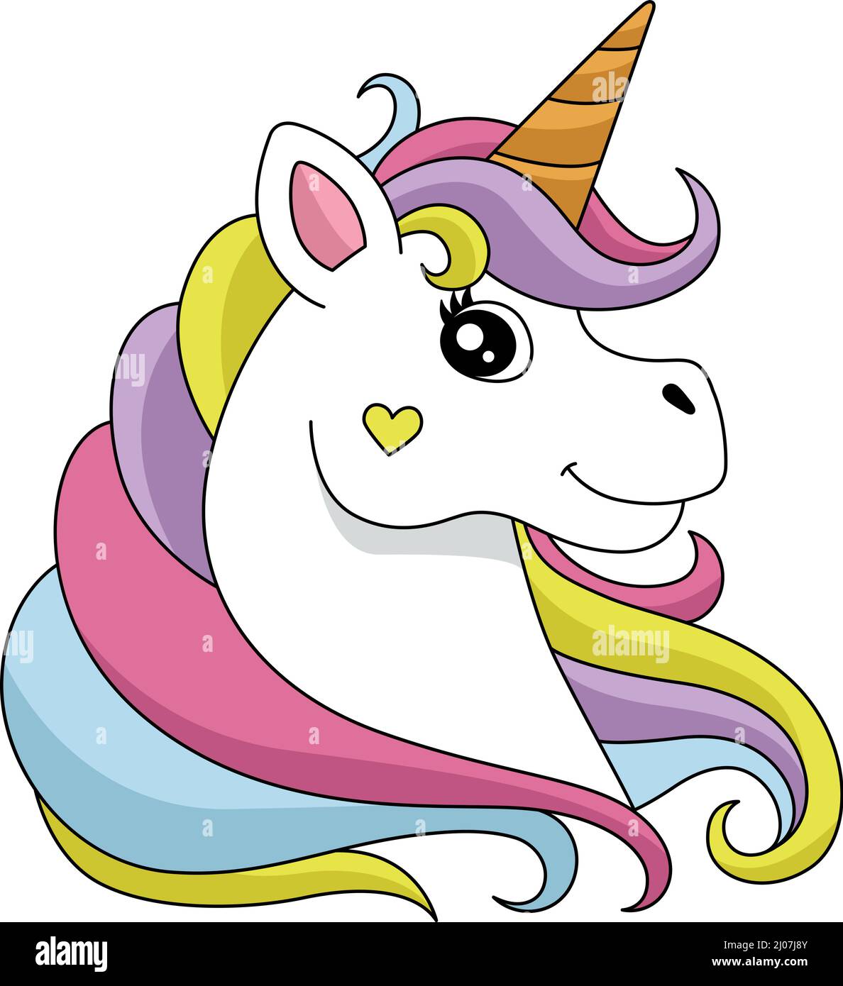 Unicorn Head Cartoon Colored Clipart Stock Vector Image & Art - Alamy Unicorn Head Cartoon Colored Clipart Stock Vector Image & Art - Alamy