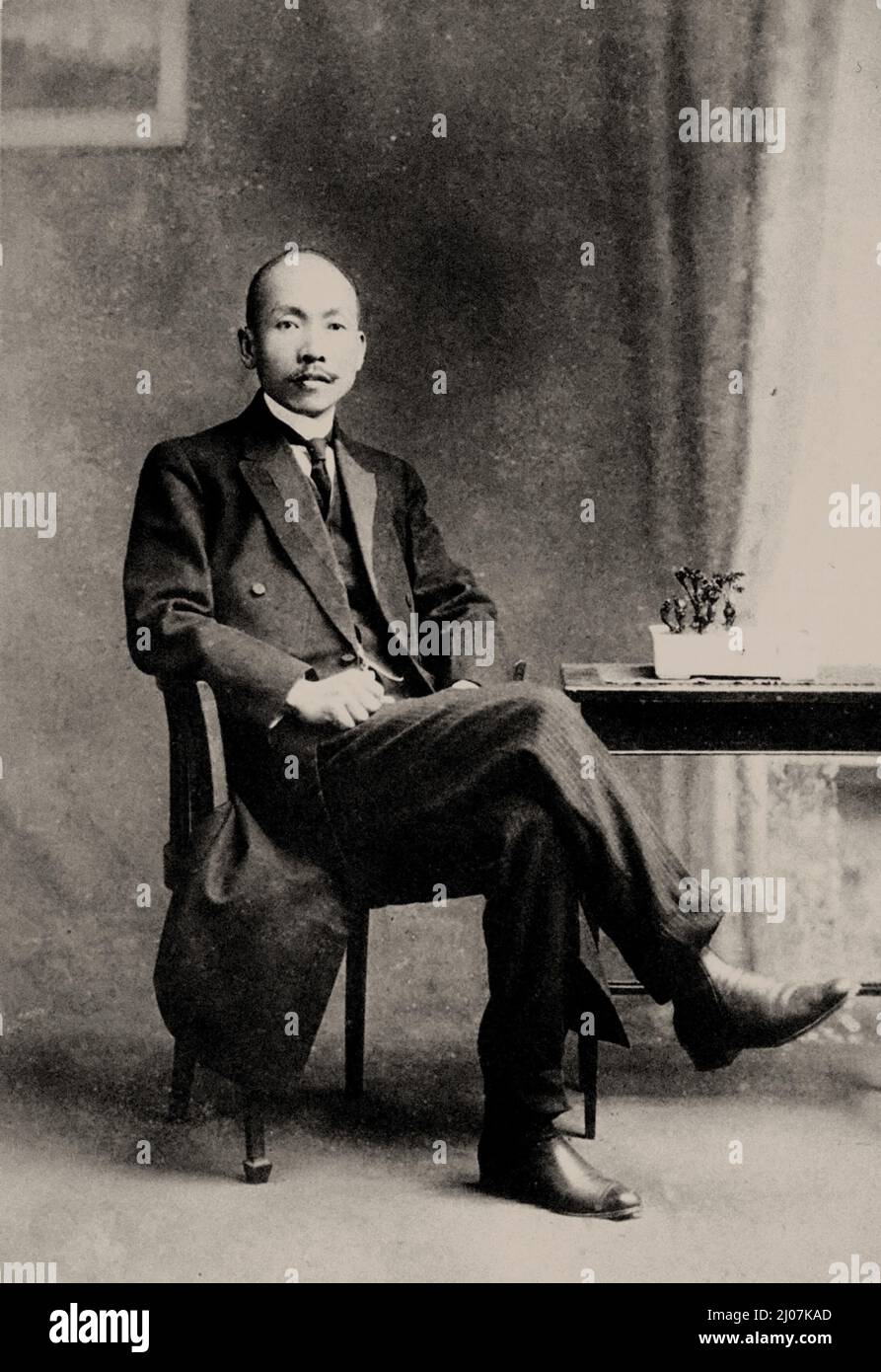 Lin Hsien-tang (1881-1956). Museum: PRIVATE COLLECTION. Author: ANONYMOUS. Stock Photo