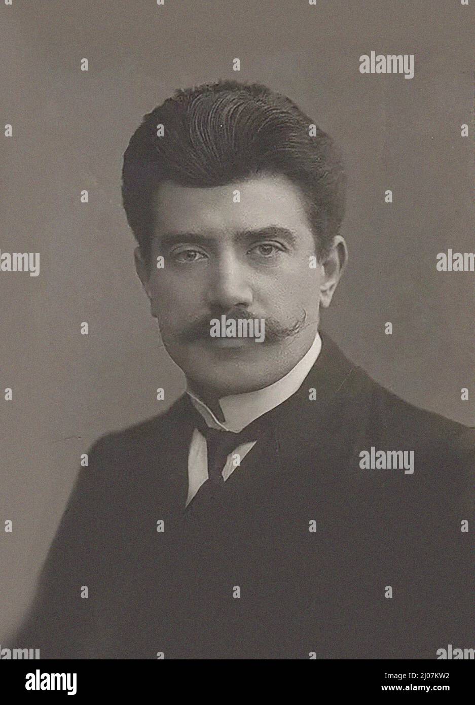 Portrait of the composer Reinhold Moritzevich Glière (18751956