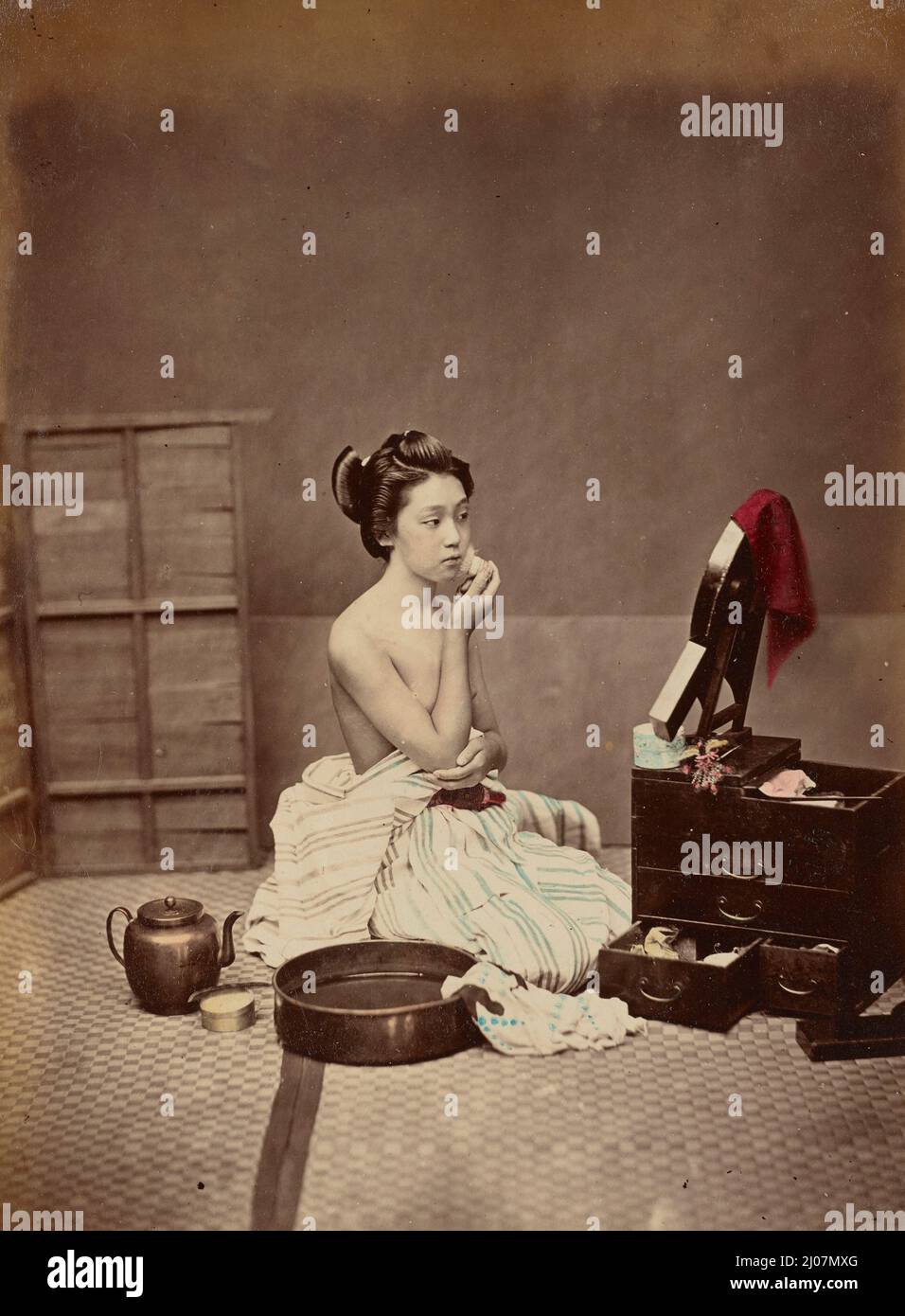 Japanese toilet museum hi-res stock photography and images
