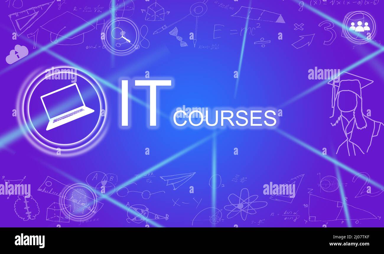 Online classes button hi-res stock photography and images - Alamy